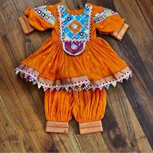 Baby Girl Indian Wedding Outfit 3–6 Months